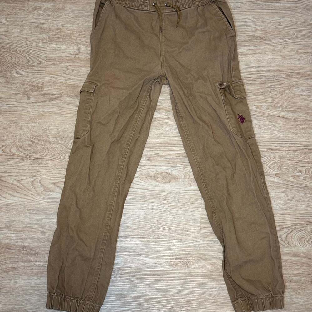 U.S. Polo Assn.  Flex Boys Slim Straight Cargo Pants Size 16